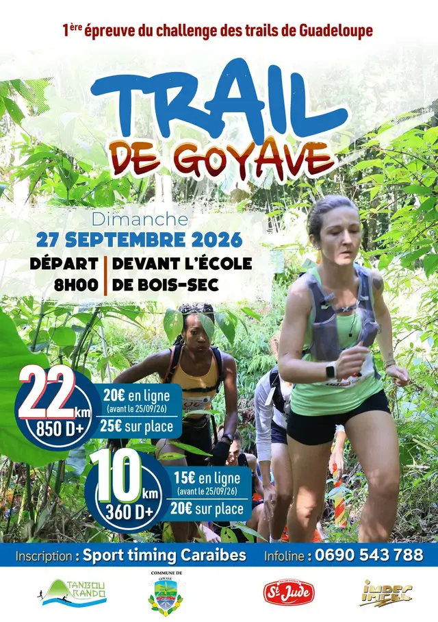 Affiche de l'événement Trail de Goyave